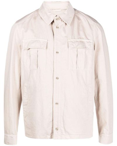 Herno Chest-pockets Shirt - Natural