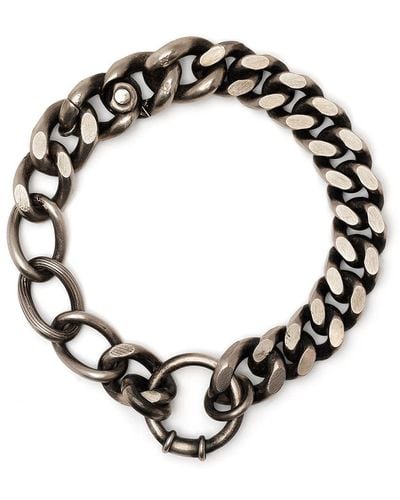 Werkstatt:münchen Curb Chain Bracelet - Metallic