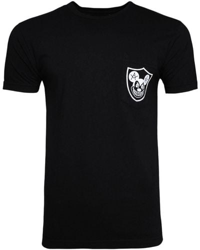 Local Authority Mischief Shield T-Shirt mit Print - Schwarz