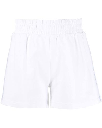Calvin Klein Shorts mit Logo-Print - Weiß