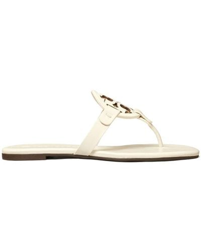Tory Burch Miller Thong-strap Sandals - White