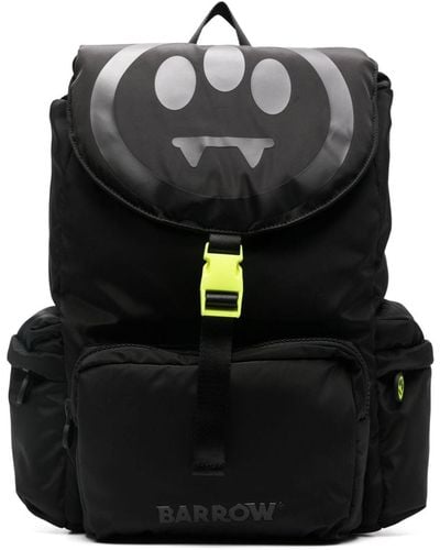 Barrow Logo-print Backpack - Black