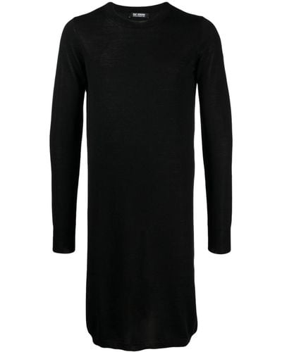 Raf Simons Long-sleeve Wool Top - Black