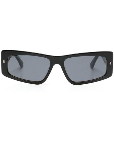 DSquared² D2Pac Sonnenbrille mit eckigem Gestell - Grau