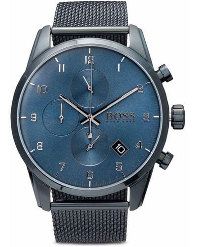 BOSS Reloj Skymaster de 44mm con cuarzo - Azul