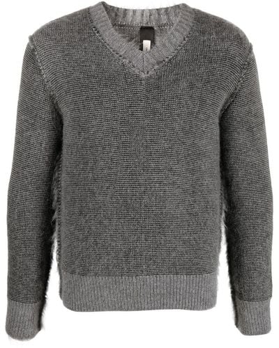 Craig Green Crew Neck Knitted Sweater - Grey