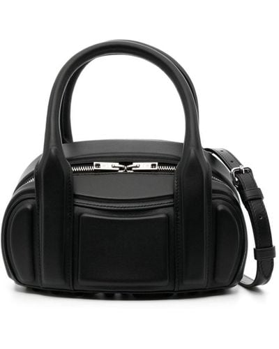 Alexander Wang Bolso Roc pequeño con paneles - Negro