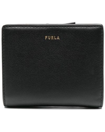 Furla Nuvola S Leather Wallet - Black