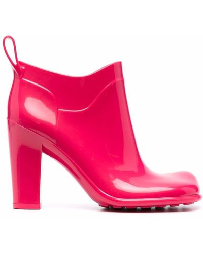 Bottega Veneta Storm Ankle Boots - Pink