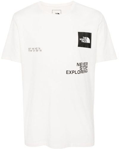 The North Face M Foundation Coordinates Short-sleeve T-shirt - White