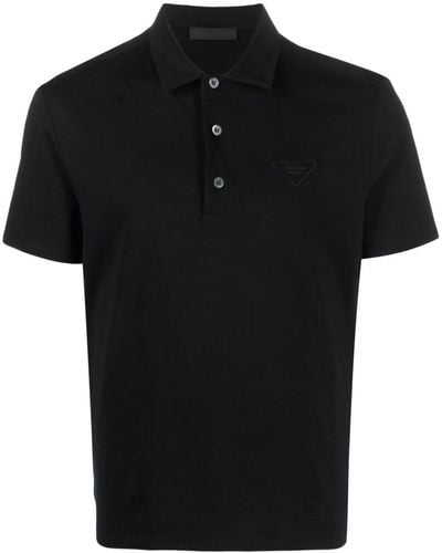 Prada Cotton Polo-shirt - Black
