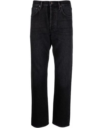 Acne Studios Regular Fit 1996 Jeans Black In Cotton