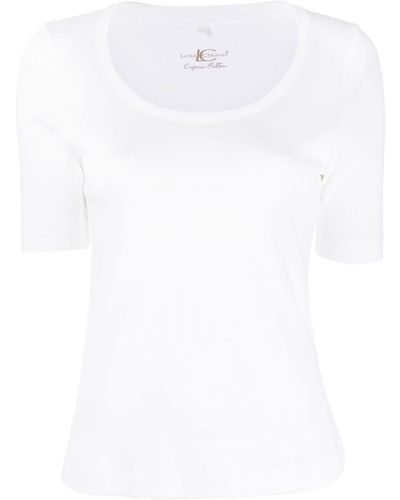 Luisa Cerano オーガニックコットン Tシャツ - ホワイト