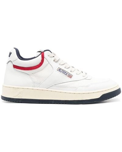 Autry Sneakers alte Medalist - Bianco