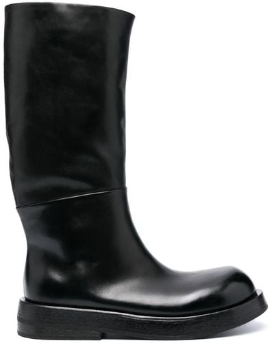 Marsèll Musona Leather Boots - Black