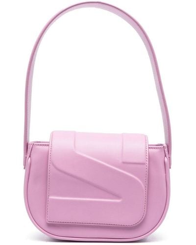 Yuzefi Koko Logo-embossed Shoulder Bag - Pink