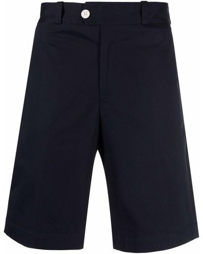 Moncler Asymmetrische Shorts - Blauw