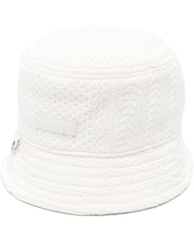 Jacquemus Le Bob Belo Bucket Hat - White