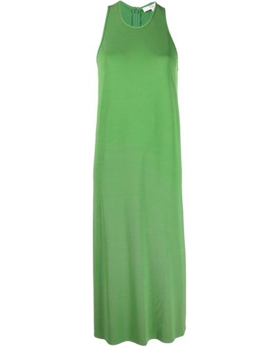 Tibi Sleeveless Midi Dress - Green