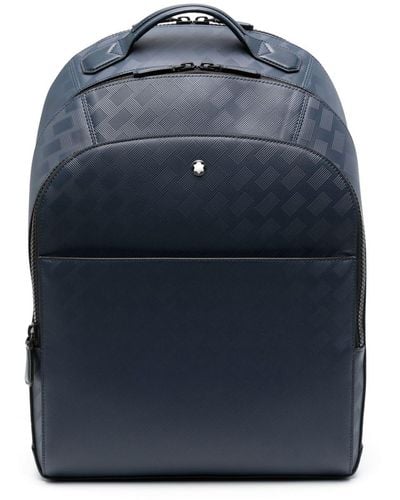 Montblanc Large Extreme 3.0. Leather Backpack - Blue