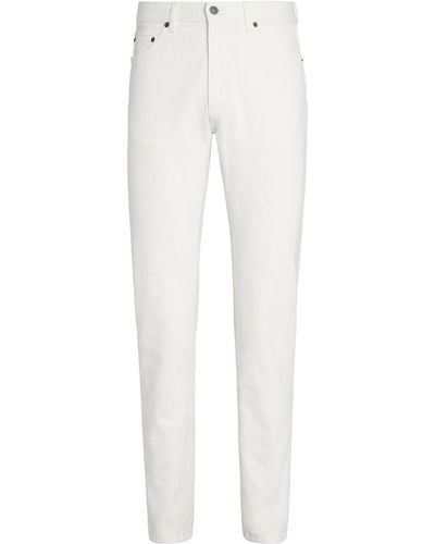 Zegna Roccia Slim-Fit-Jeans - Weiß