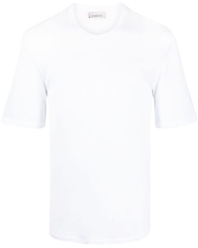Laneus コットン Tシャツ - ホワイト