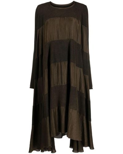Uma Wang パネル ドレス - ブラック
