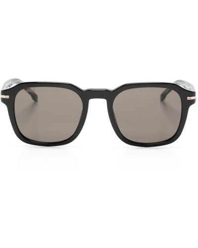BOSS Square-frame Sunglasses - Grey