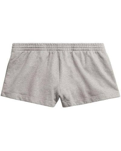 Balenciaga Shorts con cintura elástica - Gris