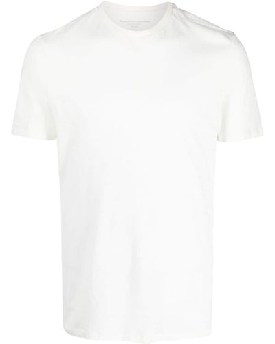 Majestic Filatures Crew-neck Cotton-blend T-shirt - White
