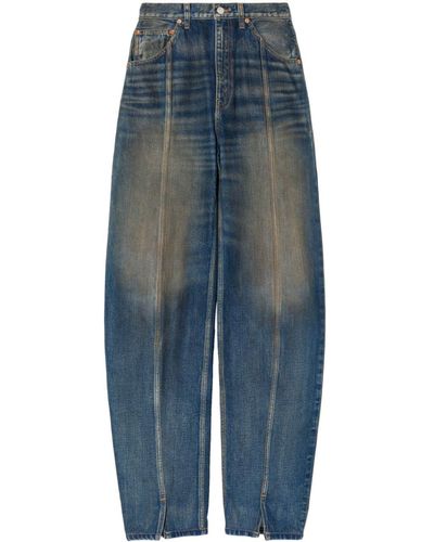 RE/DONE Jean High Waist Jeans - Blauw