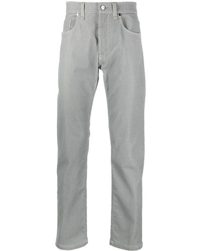 Fendi Mid-rise Straight-leg Pants - Gray