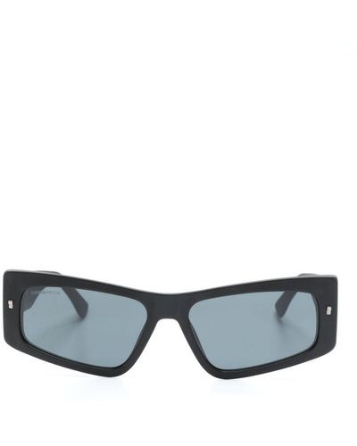 DSquared² D2Pac Sonnenbrille mit eckigem Gestell - Grau