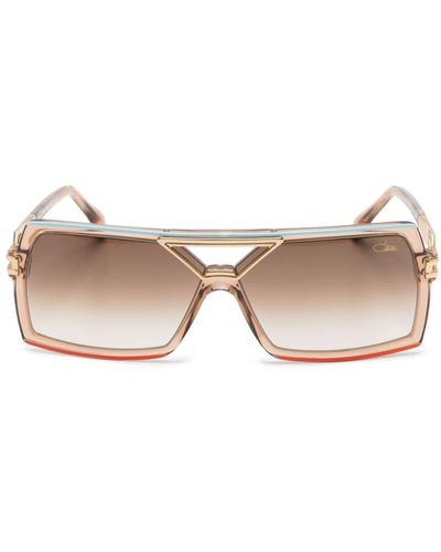 Cazal 8509 Sonnenbrille mit eckigem Gestell - Pink