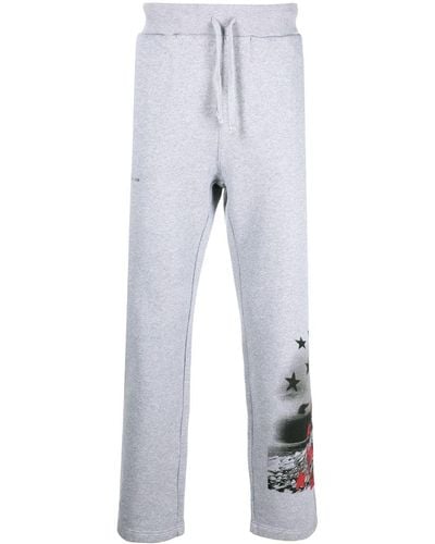 1017 ALYX 9SM Graphic-print Track Trousers - Grey