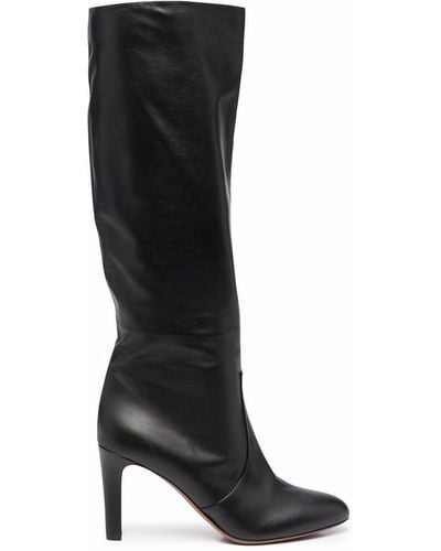 Bally Knee-high Leather Boots - Black