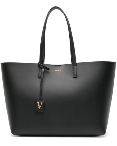 Versace Bolso shopper Virtus - Negro