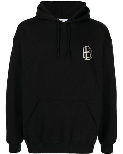 Blood Brother North Laine Embroidered Logo-patch Hoodie - Black