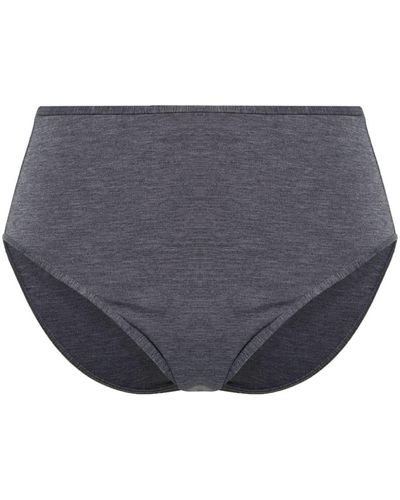 Totême High-waisted Bikini Bottoms - Gray