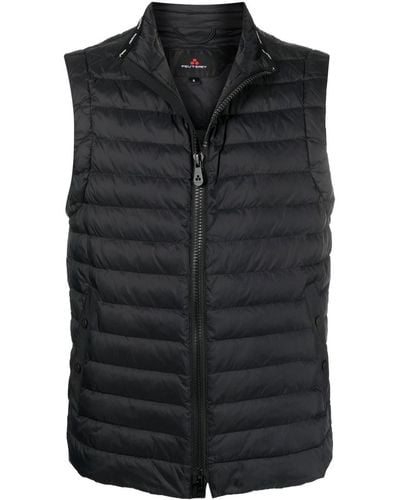 Peuterey Quilted Puffer Gilet - Black