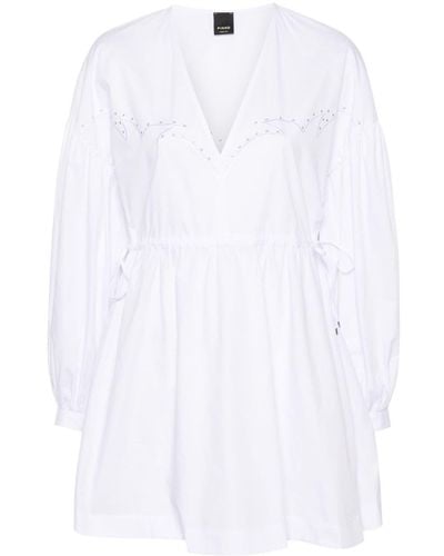 Pinko Mini Dress Ace Ventura - White