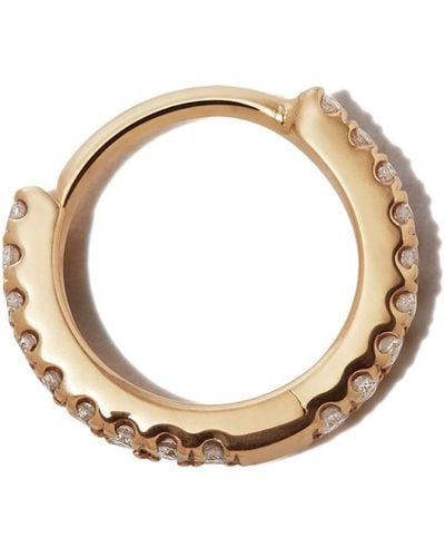 Maria Tash 18kt Yellow Gold Eternity Diamond Earring - Metallic