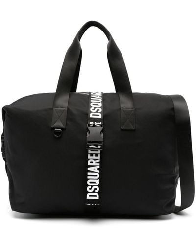 DSquared² Sac fourre-tout Made With Love - Noir