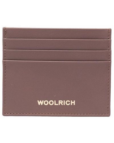 Woolrich カードケース - ブラウン
