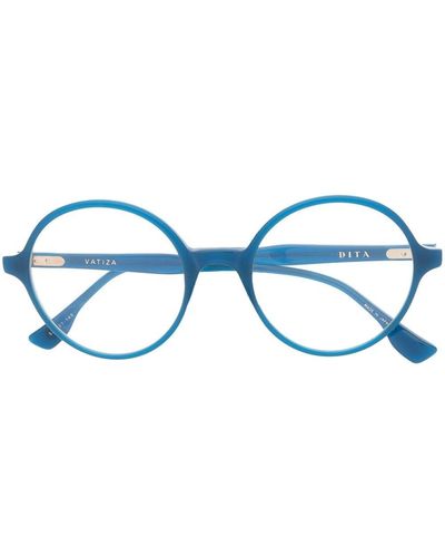 Dita Eyewear Occhiali tondi Vatiza - Blu