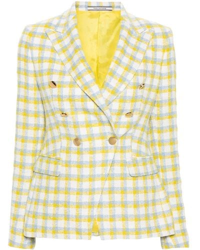 Tagliatore Double-Breated Jacket - Yellow