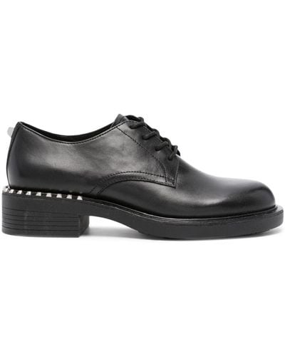 Ash Zapatos de vestir con detalles Rockstud - Negro