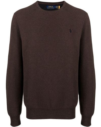 Polo Ralph Lauren Pullover Clothing - Brown
