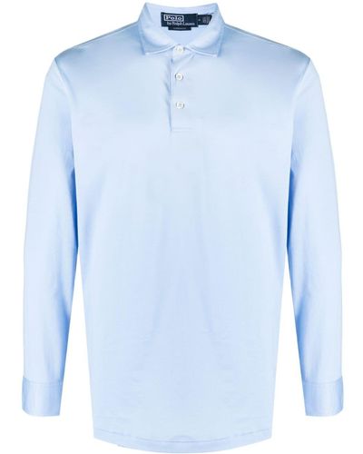 Polo Ralph Lauren ロングスリーブ ポロシャツ - ブルー