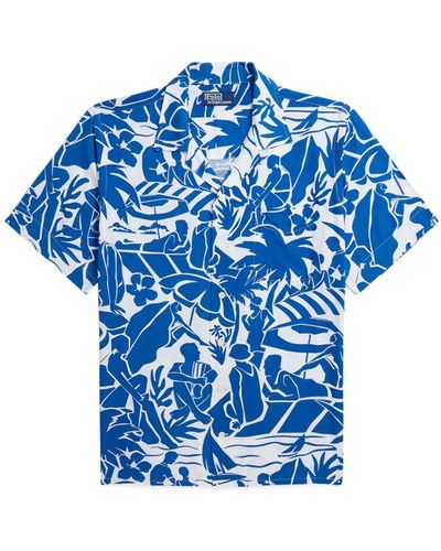 Polo Ralph Lauren グラフィック シャツ - ブルー
